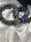 Preview: Labradorit fac. Button Kette
