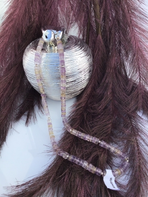 Ametrin Scheiben Kette