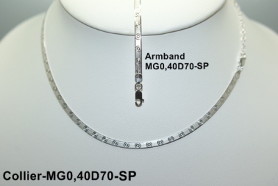 Collier 925er Silber 40cm + 5cm