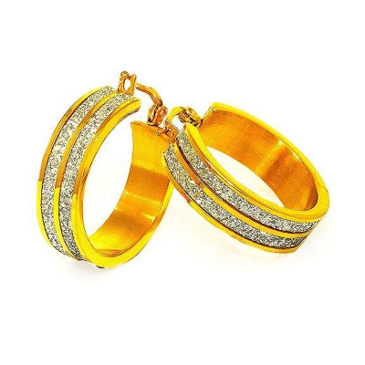 Klappcreolen Edelstahl