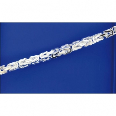 Königskette mit Karabiner 5mm / 55cm
