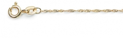 Singapur Kette Ø 1,0mm, 40cm