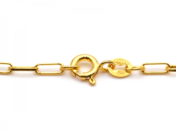 Gliederkette vergoldet 45cm