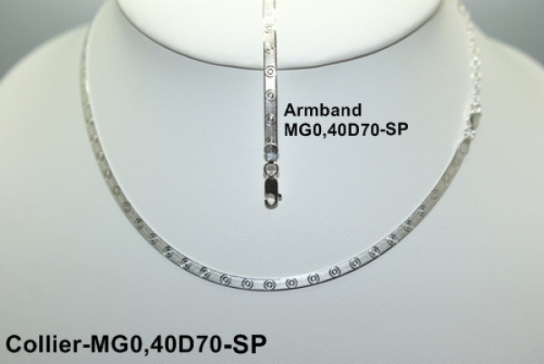 Collier 925er Silber 40cm + 5cm
