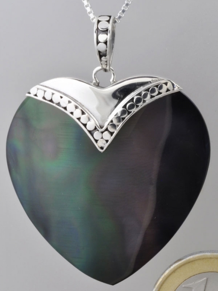 Perlmutt Black-Rainbow