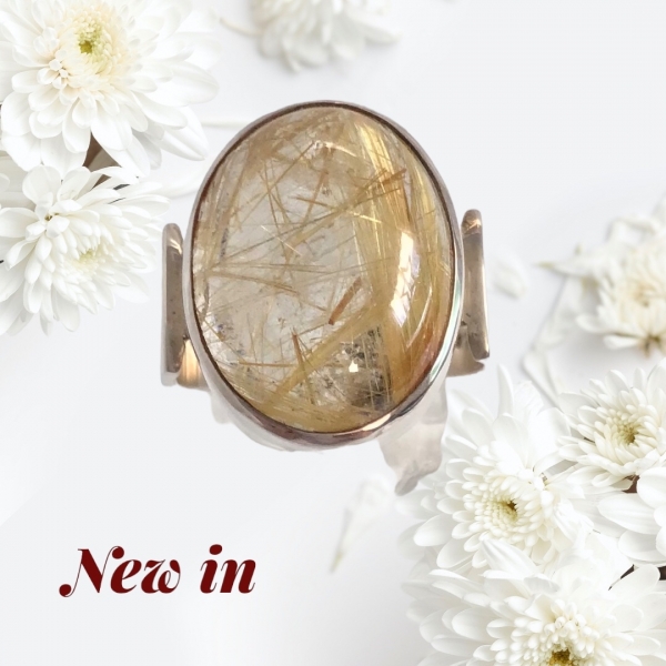 Rutilquarz Ring Gr.56