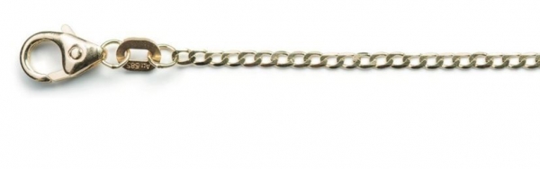 Panzerkette weit facettiert Ø 1,6mm, 50cm