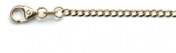 Panzerkette weit facettiert Ø 2,0mm, 50cm