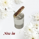 Silber Ring vergoldet Pink Turmalin Gr. 62u. 64