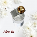 Silber Ring Rauchquarz Gr. 64