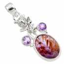 Super Seven (Cacoxenit)-Amethyst